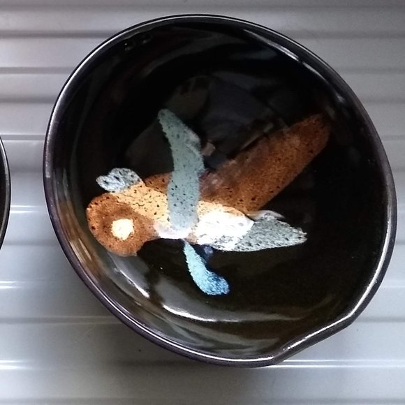 vintage Studio 55 set of 3 small Splash stir fry bowls NWOT - Picture 5 of 14